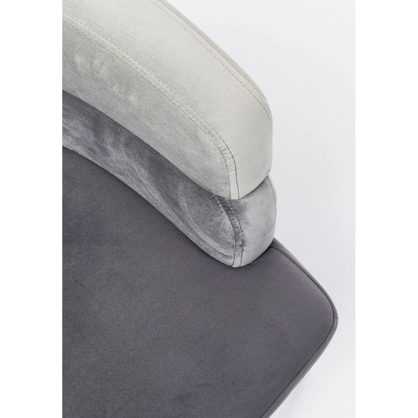 KARE Design Fauteuil Sandwich Gris