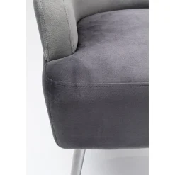 KARE Design Fauteuil Sandwich Gris