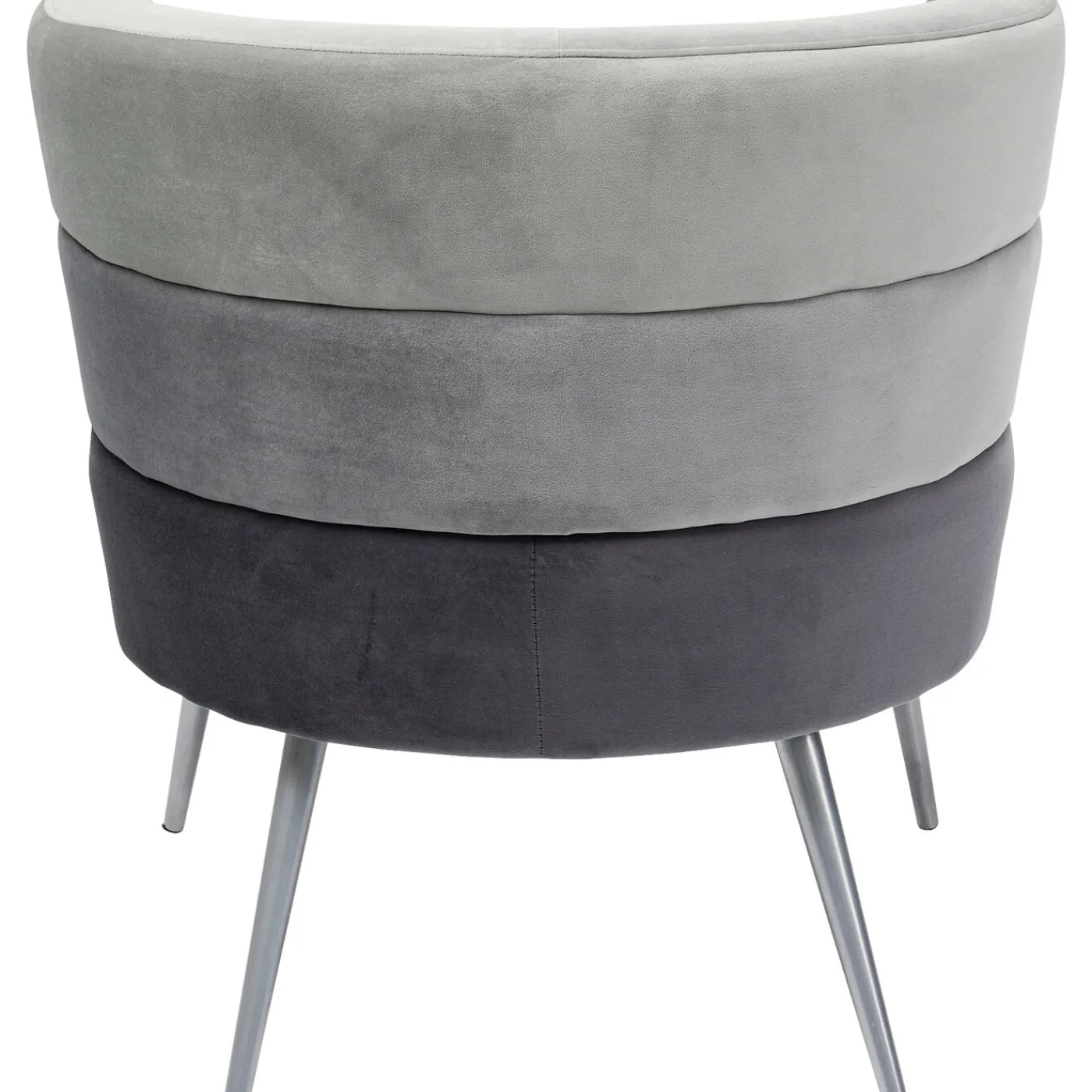 KARE Design Fauteuil Sandwich Gris