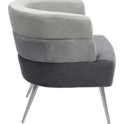 KARE Design Fauteuil Sandwich Gris