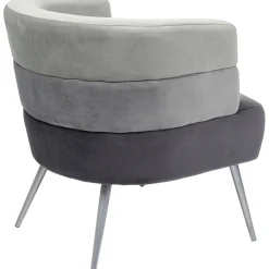 KARE Design Fauteuil Sandwich Gris