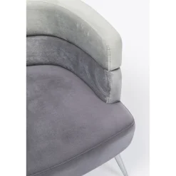 KARE Design Fauteuil Sandwich Gris
