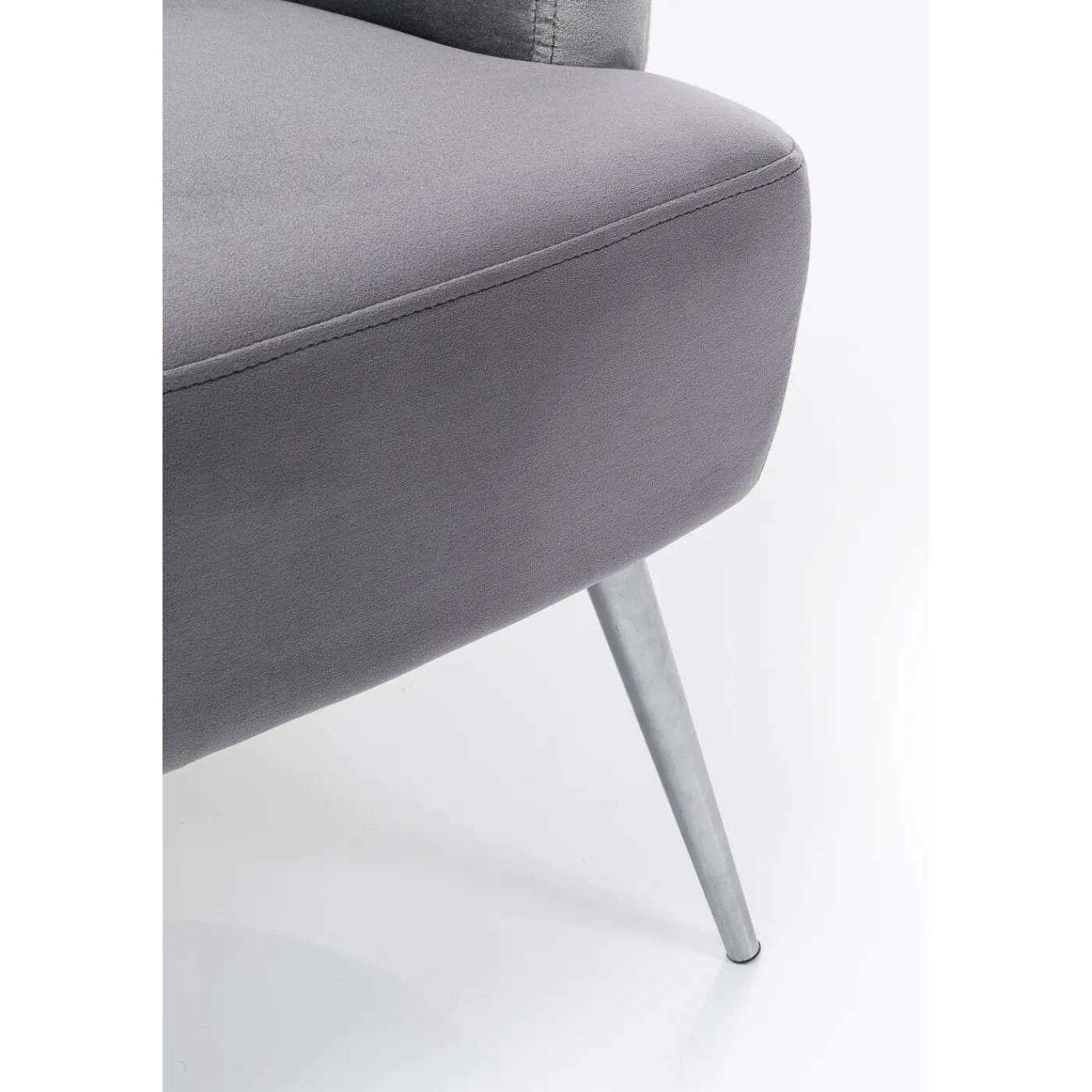 KARE Design Fauteuil Sandwich Gris