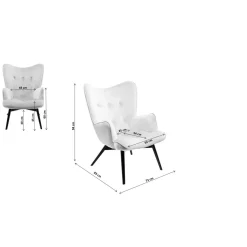 KARE Design Fauteuil Vicky Novara Beige