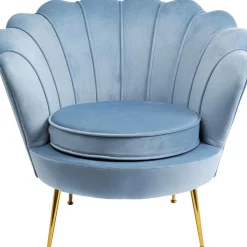 KARE Design Fauteuil Water Lily Dore Aqua