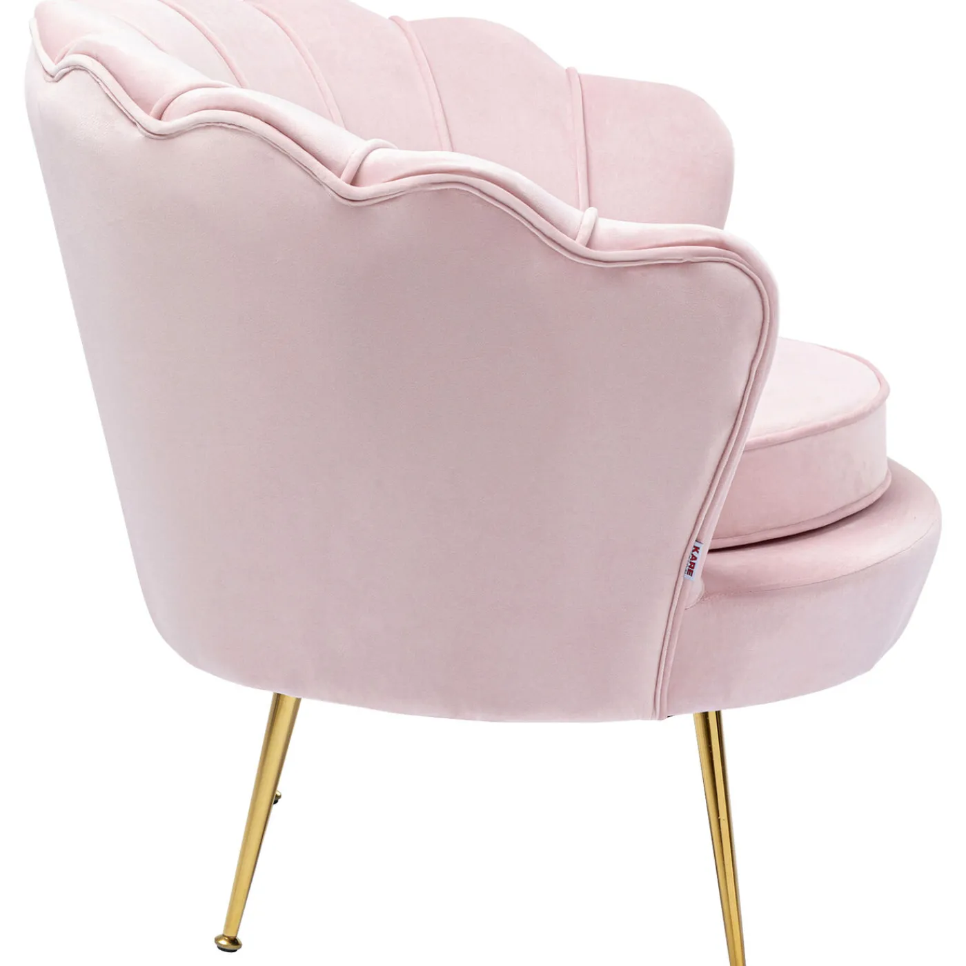 KARE Design Fauteuil Water Lily Gold Rose