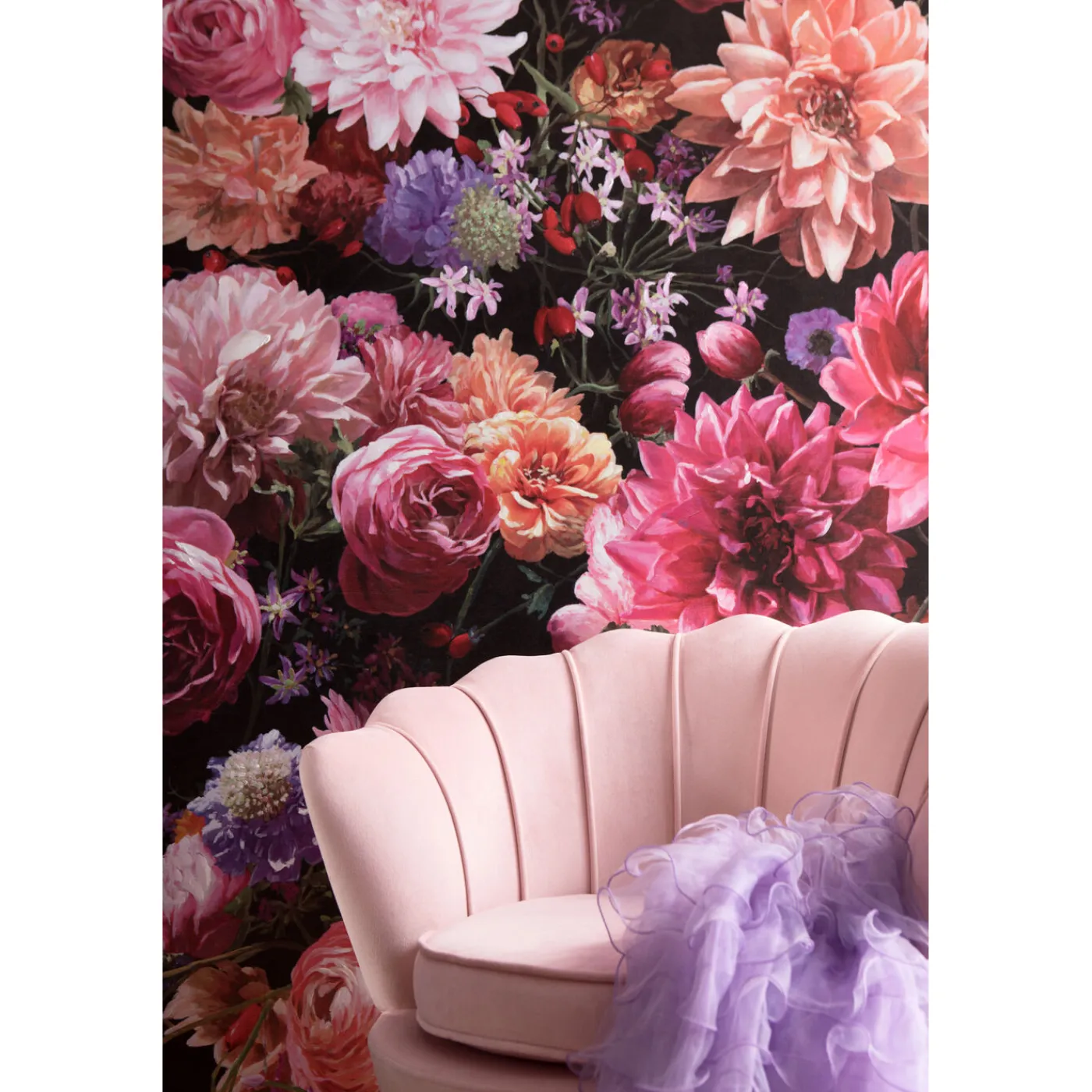 KARE Design Fauteuil Water Lily Gold Rose