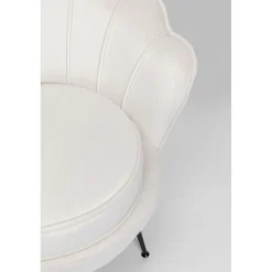 KARE Design Fauteuil Water Lily Noir Beige