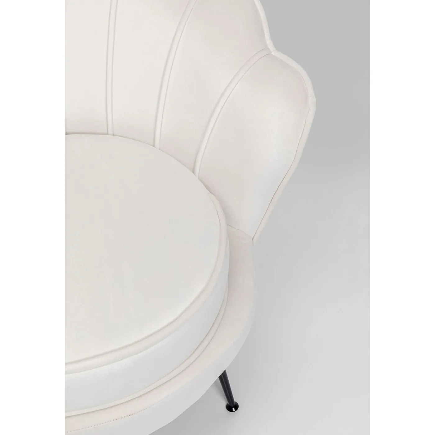 KARE Design Fauteuil Water Lily Noir Beige