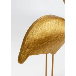 KARE Design Figurine Déco Flamingo Love Dore 63Cm