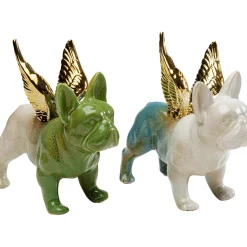 KARE Design Figurine Décorative Angel Wings Dog Assorti