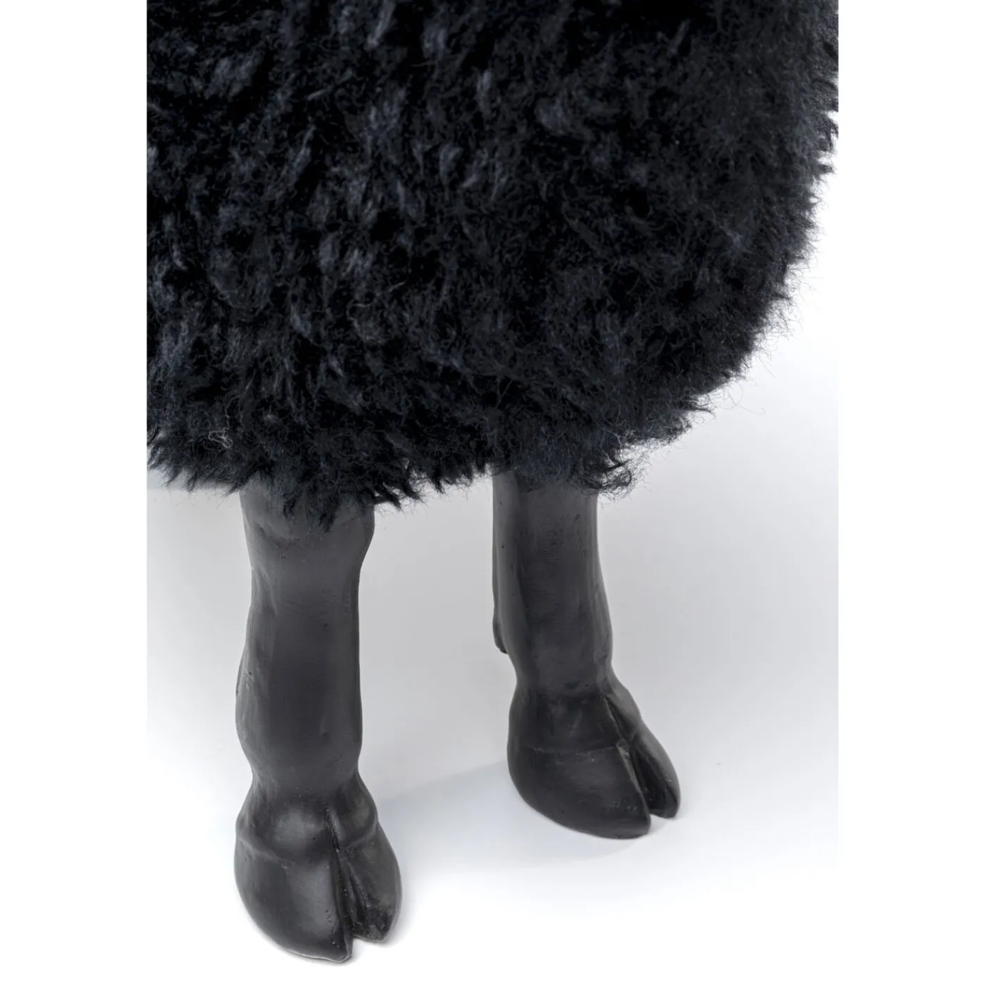 KARE Design Figurine Décorative Bathilde Noir 48Cm