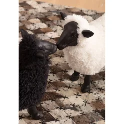 KARE Design Figurine Décorative Bathilde Noir 48Cm