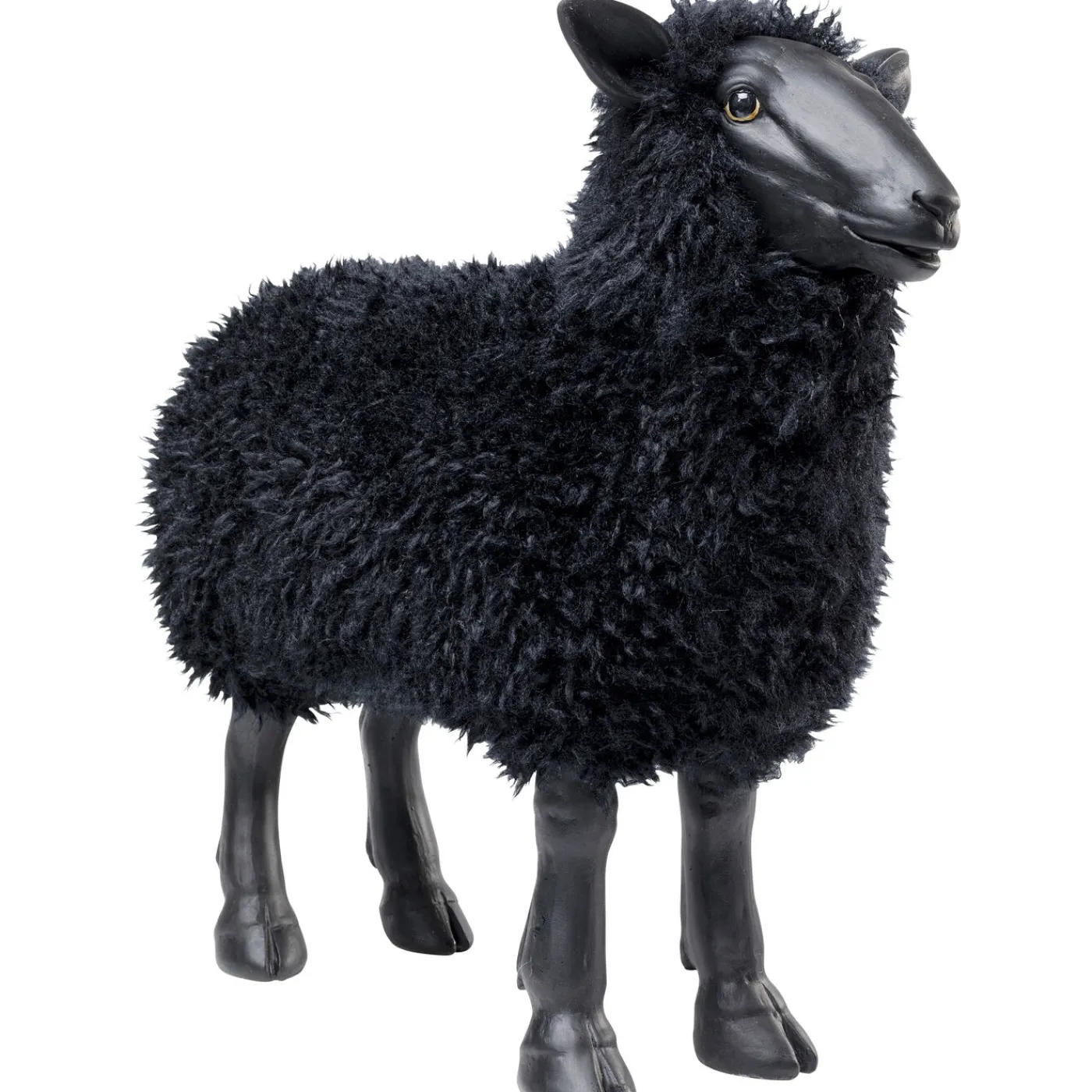 KARE Design Figurine Décorative Bathilde Noir 48Cm