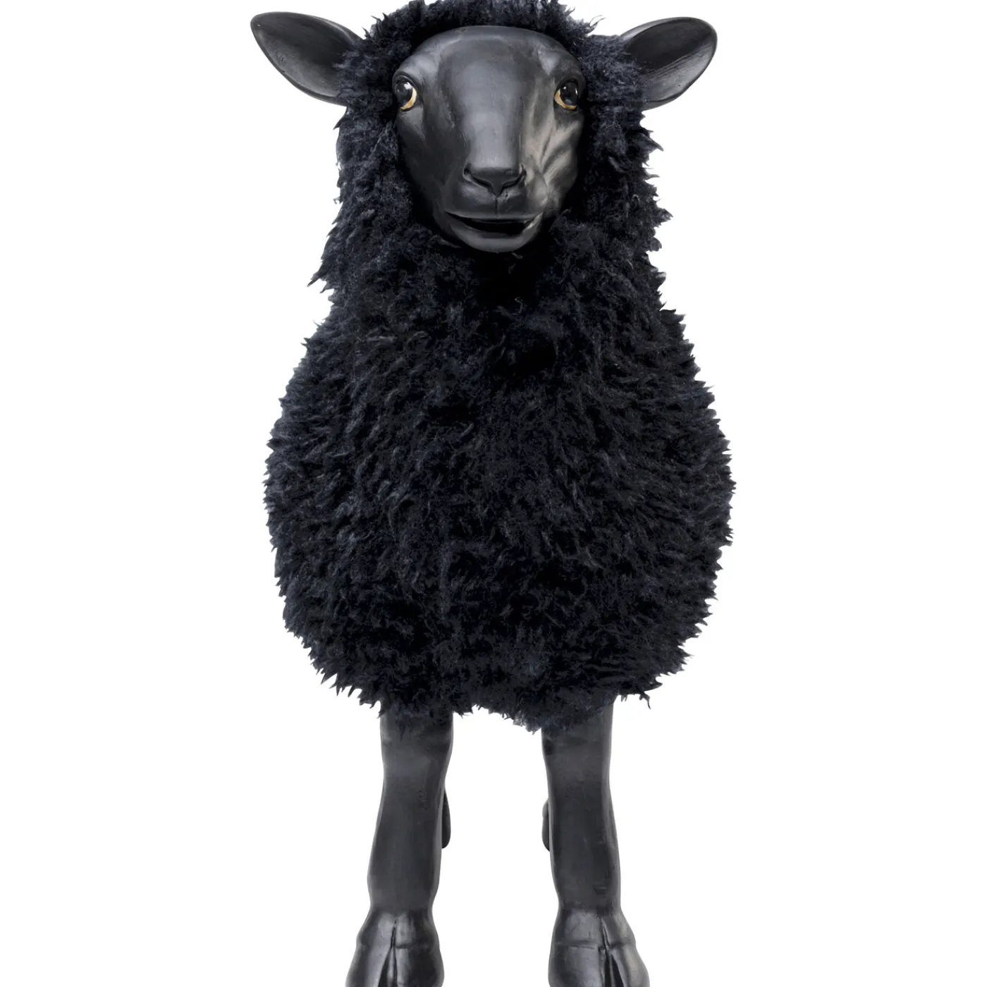 KARE Design Figurine Décorative Bathilde Noir 48Cm