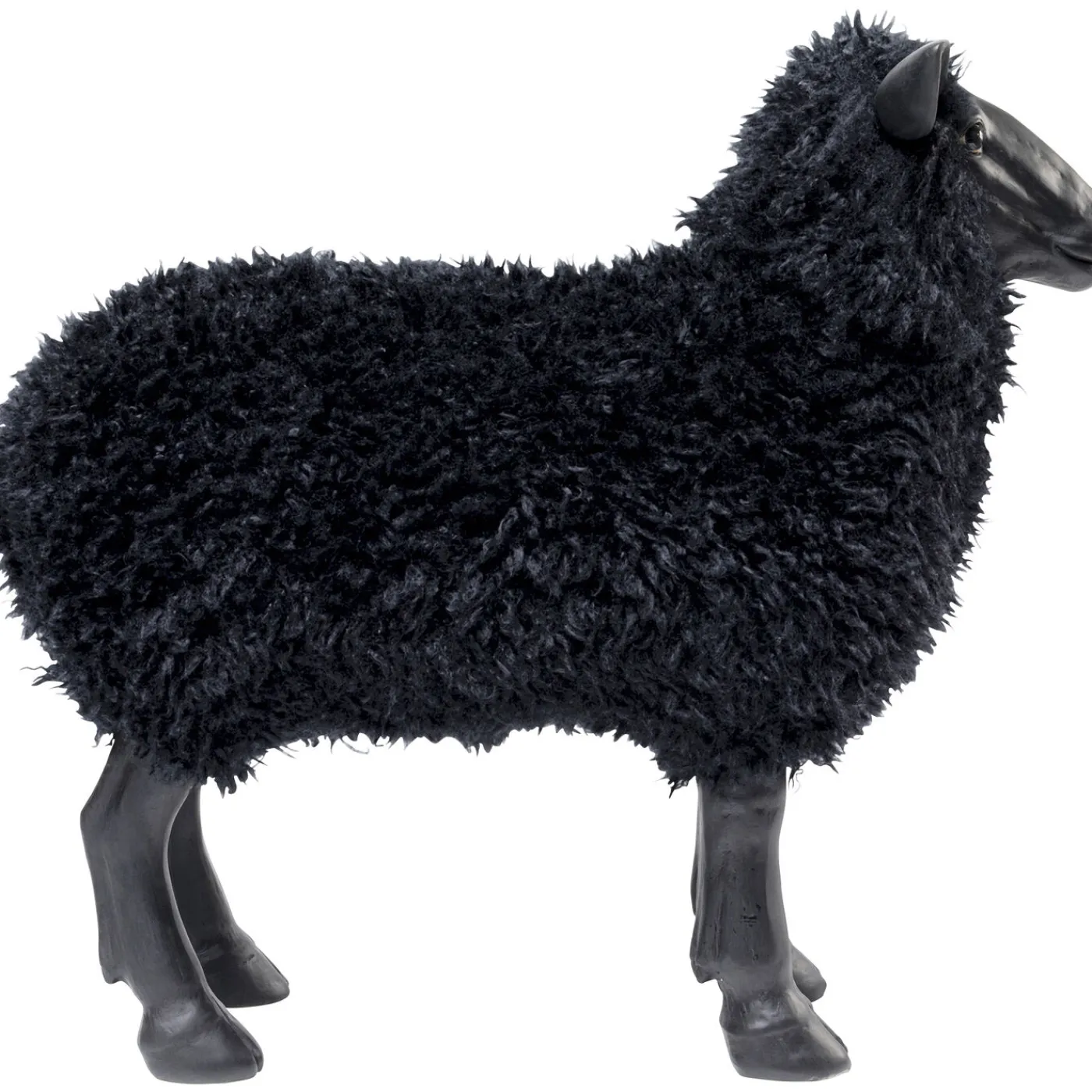 KARE Design Figurine Décorative Bathilde Noir 48Cm