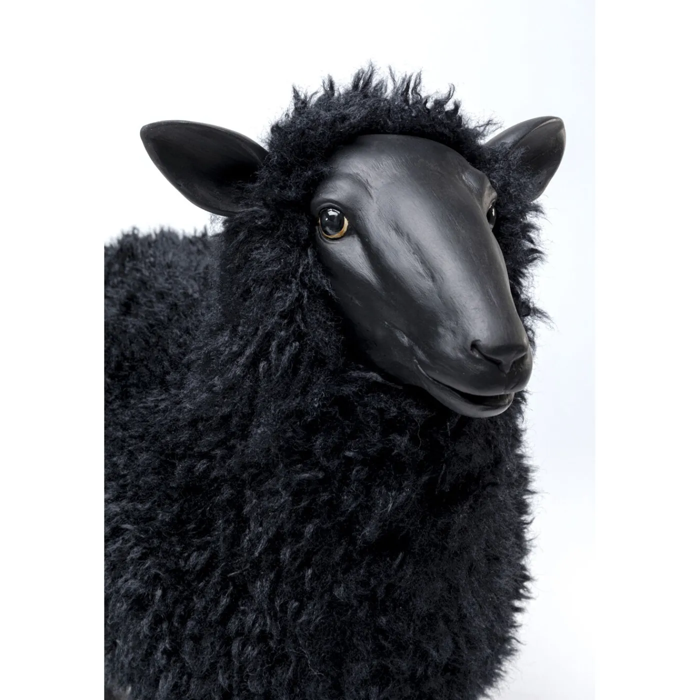 KARE Design Figurine Décorative Bathilde Noir 48Cm