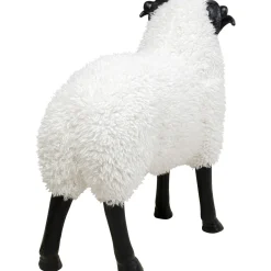 KARE Design Figurine Décorative Bathilde Ram Blanc 78Cm