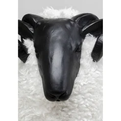 KARE Design Figurine Décorative Bathilde Ram Blanc 78Cm