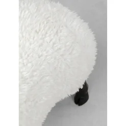 KARE Design Figurine Décorative Bathilde Ram Blanc 78Cm