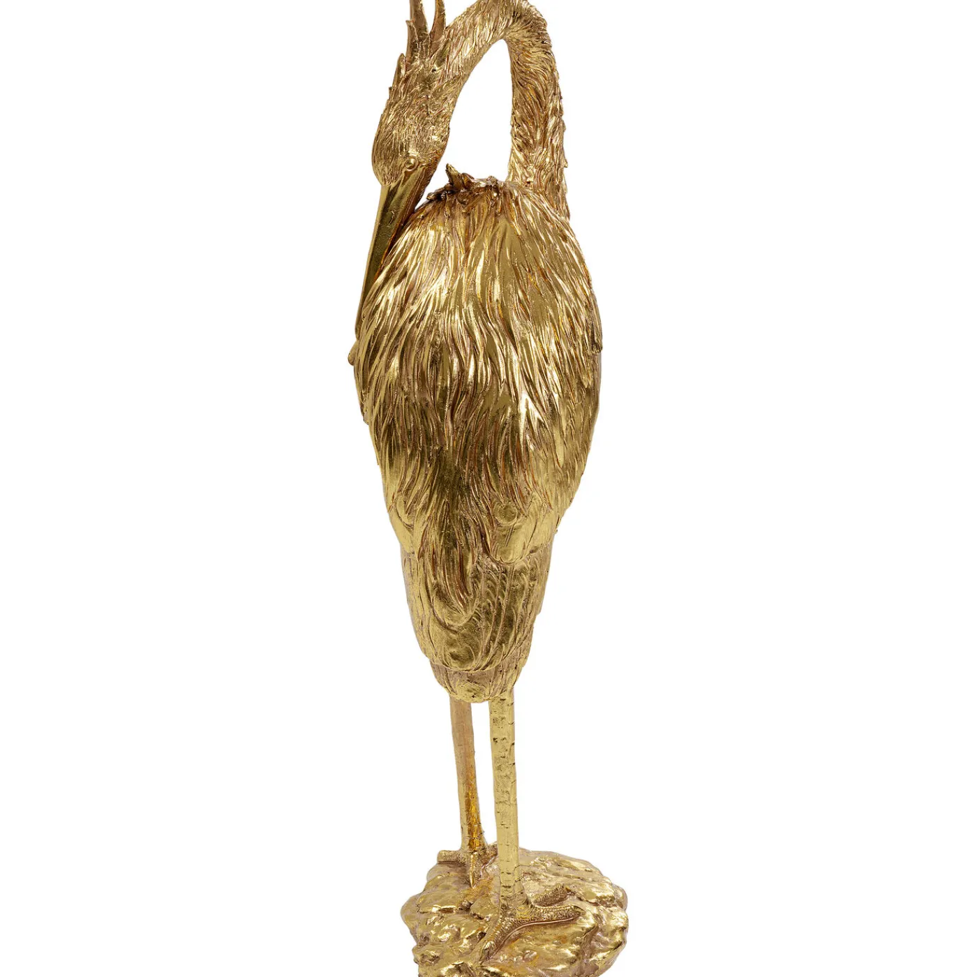 KARE Design Figurine Décorative Crane Dore