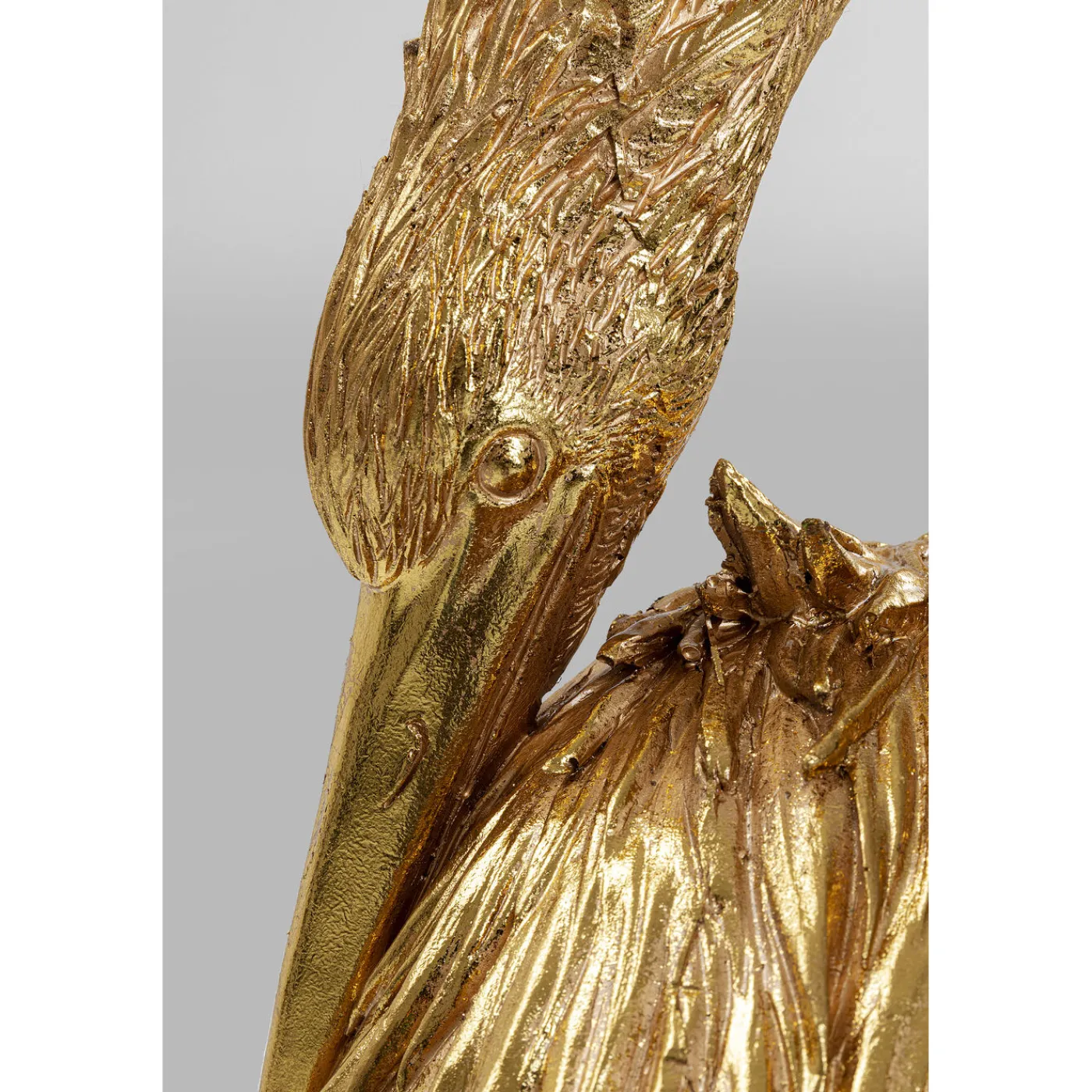 KARE Design Figurine Décorative Crane Dore