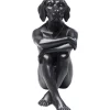 KARE Design Figurine Décorative Gangster Dog Noire