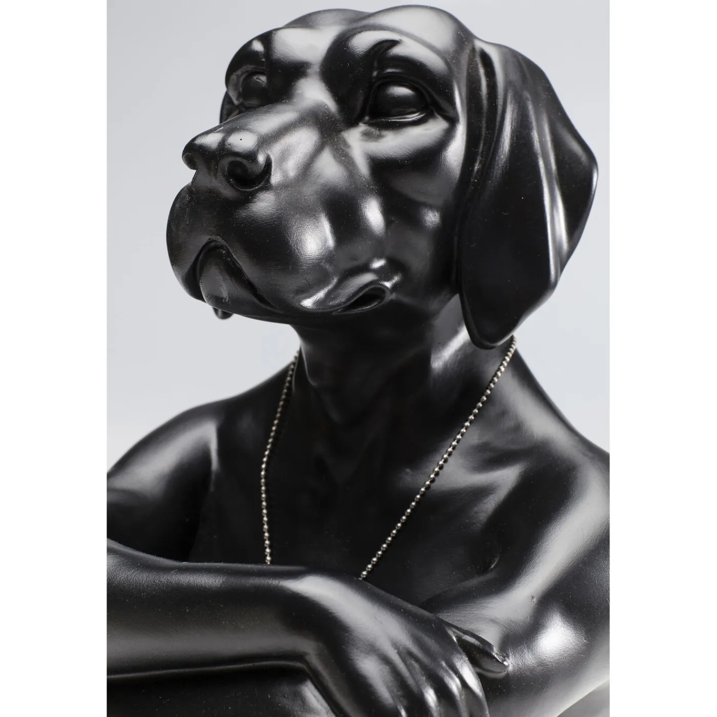 KARE Design Figurine Décorative Gangster Dog Noire