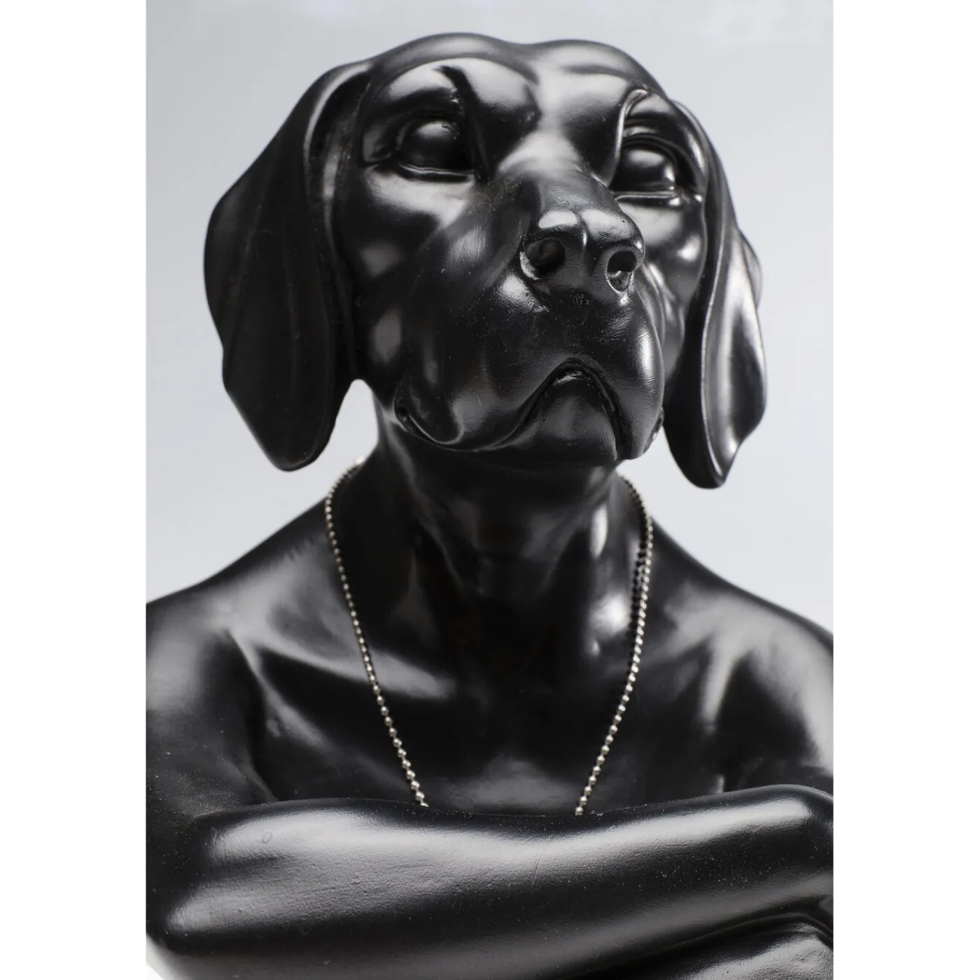 KARE Design Figurine Décorative Gangster Dog Noire