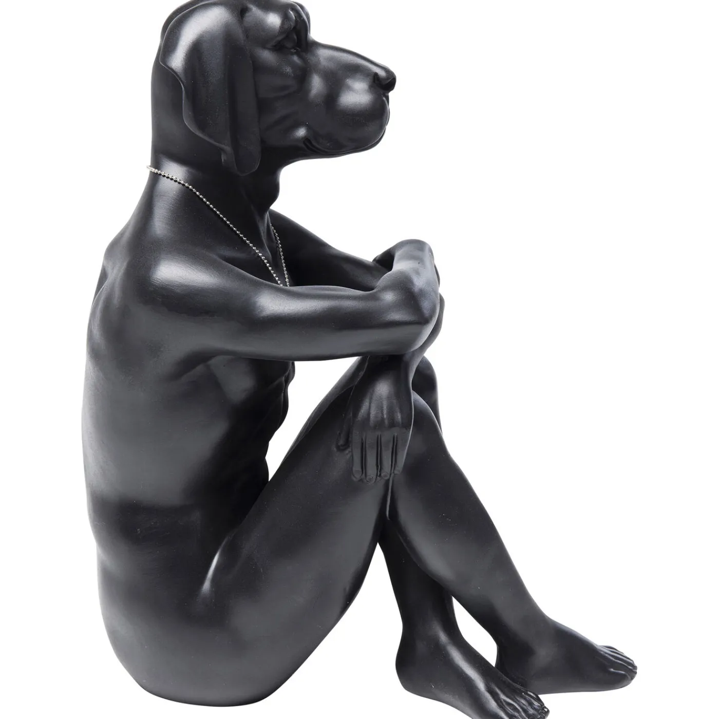KARE Design Figurine Décorative Gangster Dog Noire