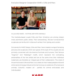 KARE Design Figurine Décorative Gangster Dog Noire