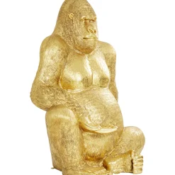KARE Design Figurine Décorative Gorilla Dore Xxl 249