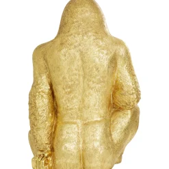 KARE Design Figurine Décorative Gorilla Dore Xxl 249