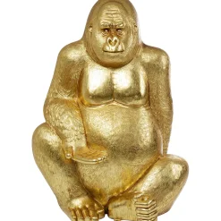 KARE Design Figurine Décorative Gorilla Dore Xl180