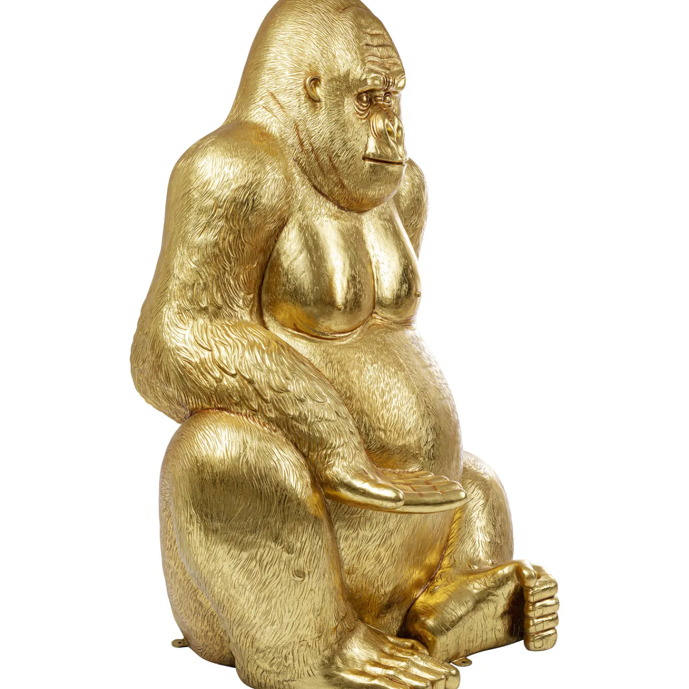 KARE Design Figurine Décorative Gorilla Dore Xl180
