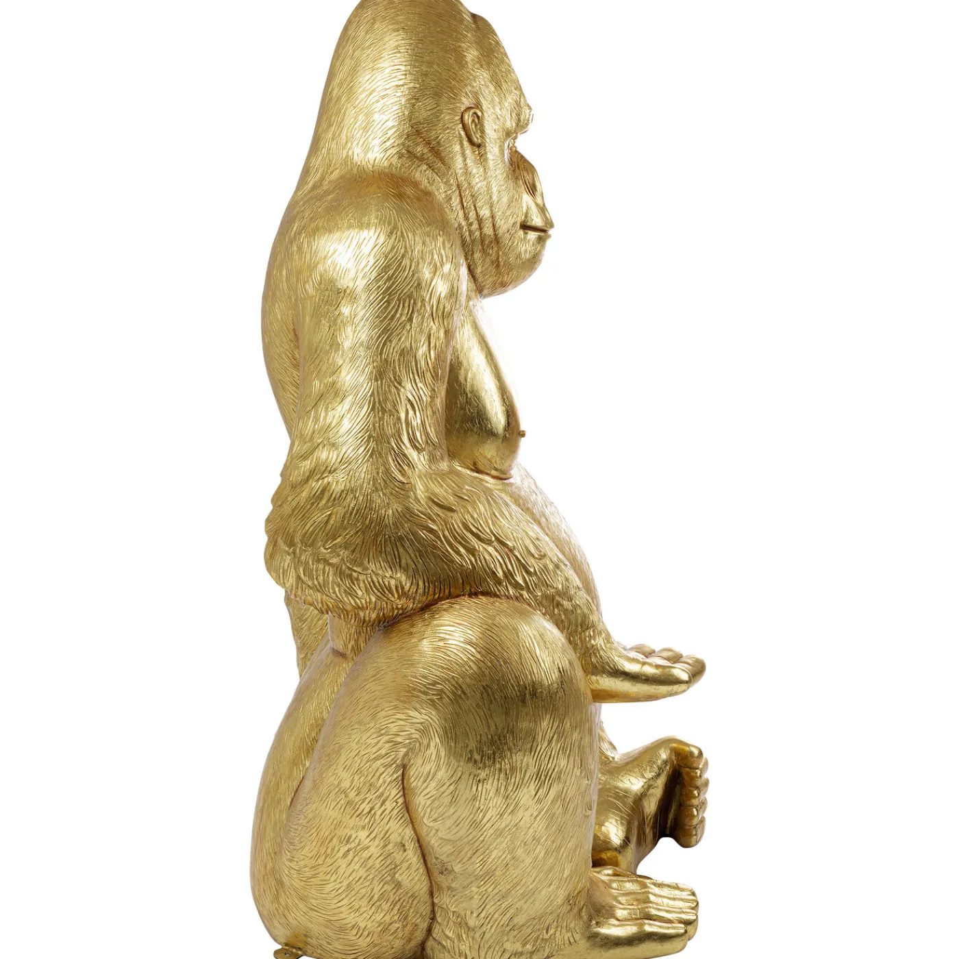 KARE Design Figurine Décorative Gorilla Dore Xl180