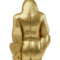 KARE Design Figurine Décorative Gorilla Dore Xl180