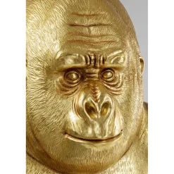 KARE Design Figurine Décorative Gorilla Dore Xl180