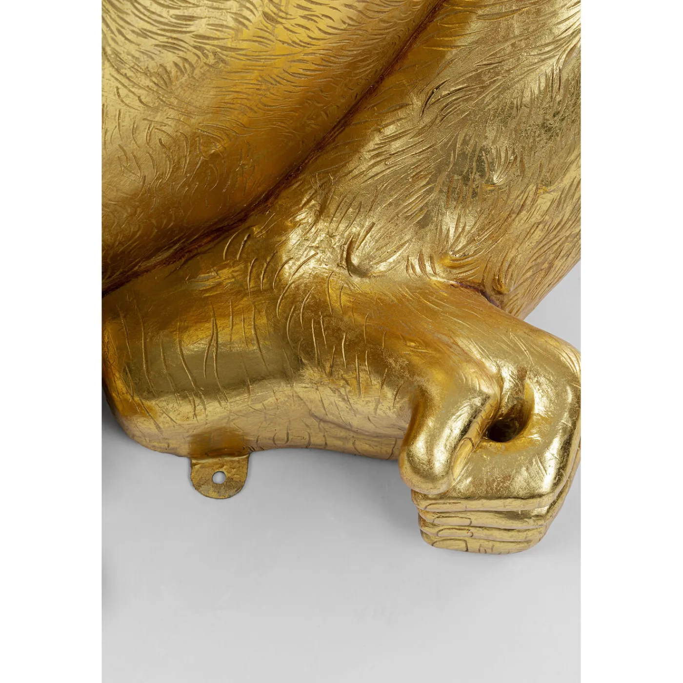 KARE Design Figurine Décorative Gorilla Dore Xl180