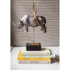 KARE Design Figurine Décorative Hanging Rhino
