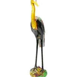 KARE Design Figurine Décorative Heron Jaune 70Cm
