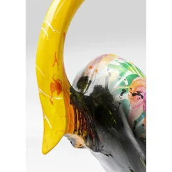 KARE Design Figurine Décorative Heron Jaune 70Cm