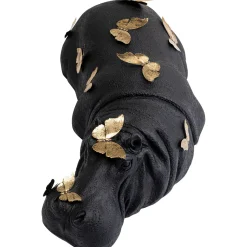 KARE Design Figurine Décorative Hippo Butterflies 35Cm