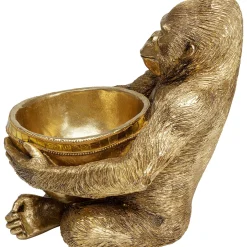 KARE Design Figurine Décorative Holding Bowl Dore 41Cm