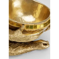 KARE Design Figurine Décorative Holding Bowl Dore 41Cm