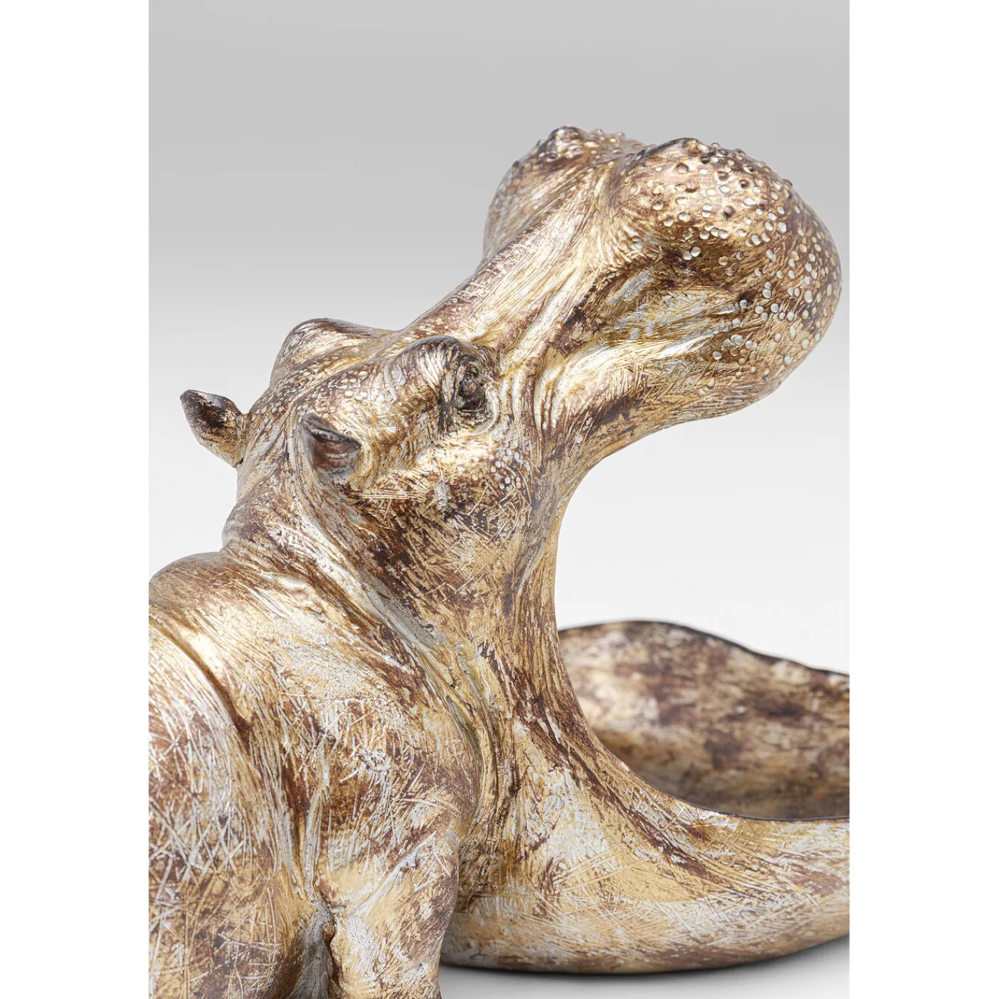 KARE Design Figurine Décorative Hungry Hippo 27Cm