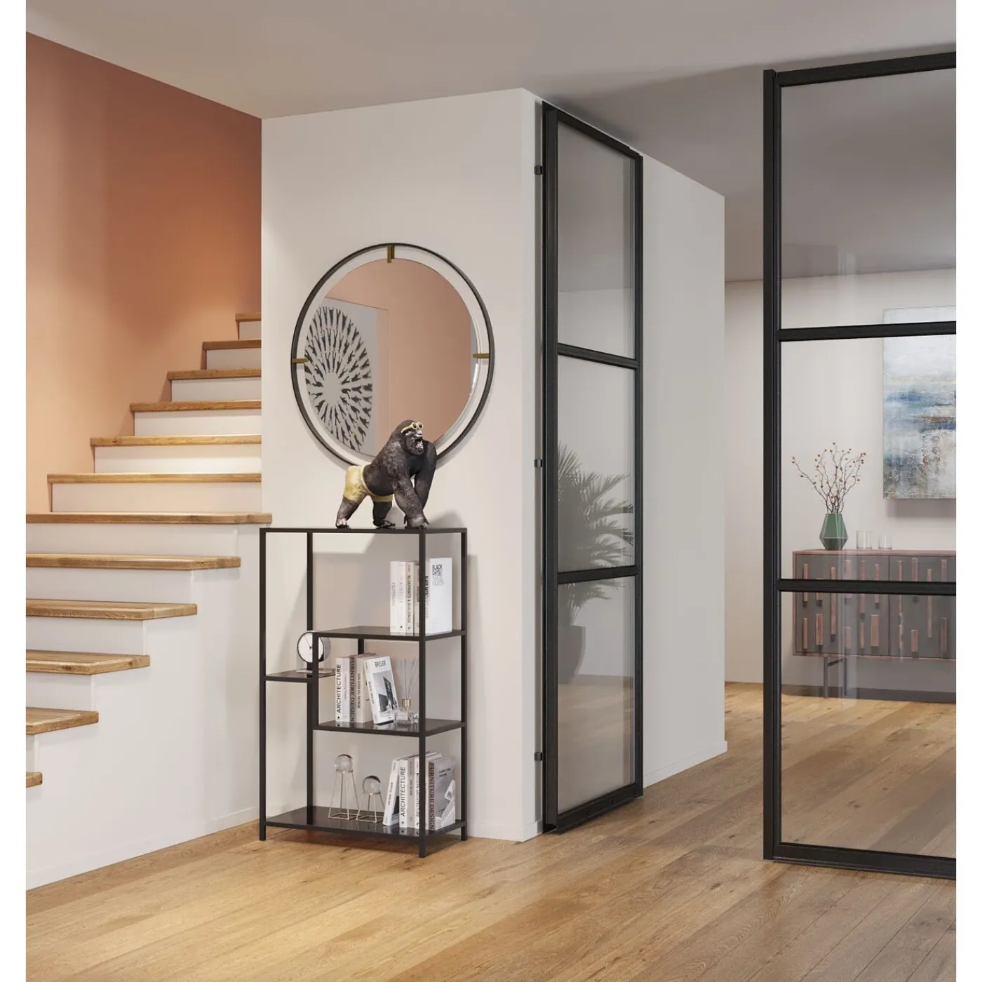 KARE Design Figurine Décorative Monkey Beach 30Cm