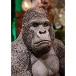 KARE Design Figurine Décorative Monkey Gorilla Side Noir76Cm