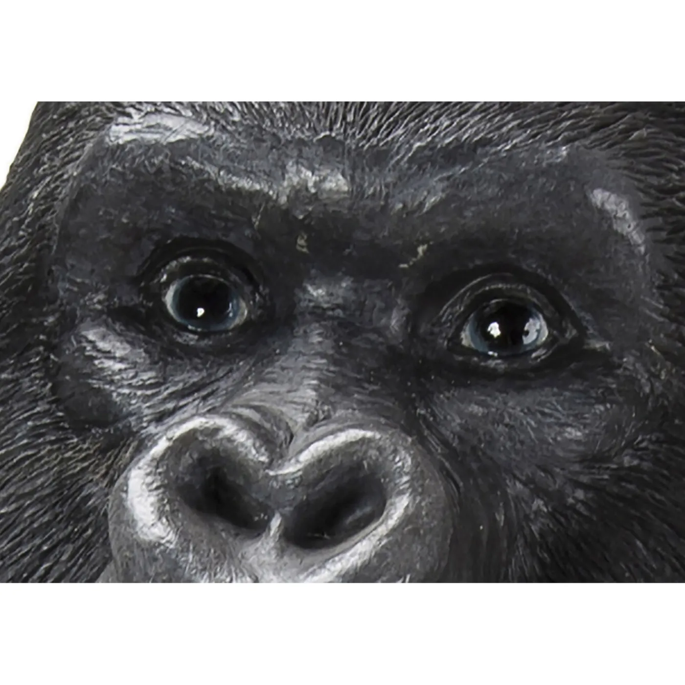 KARE Design Figurine Décorative Monkey Gorilla Side Noir76Cm