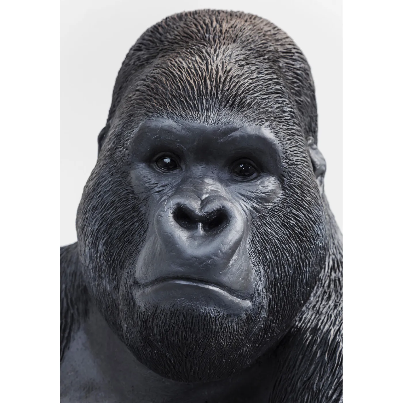 KARE Design Figurine Décorative Monkey Gorilla Side Noir76Cm